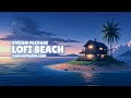 Lofi Beach Stream Overlay Package | Animated Stream Overlays for Twitch, Streamlabs &amp; OBS