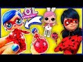 Miraculous LADYBUG FACIL Transformación de Muñeca LOL Sorpresa | Juguetes en Español