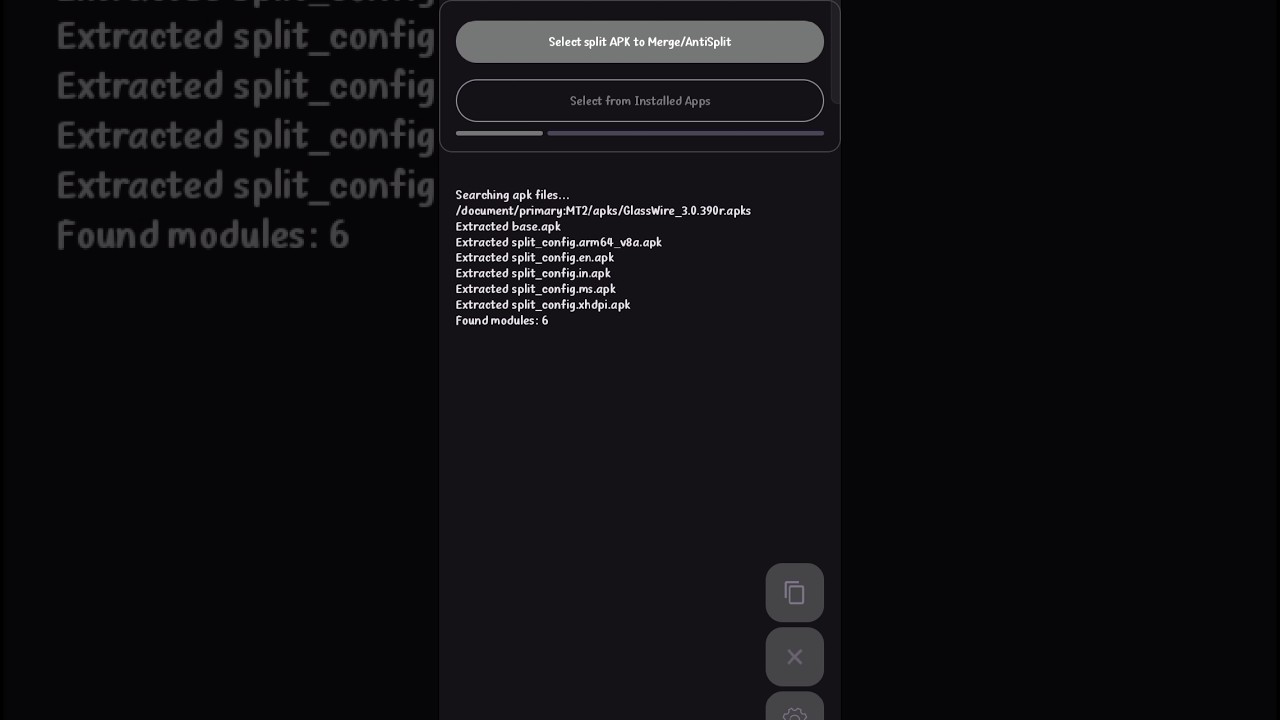 Apks File to Apk Fike  AntiSplit-M 