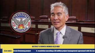 Council member Alex Wan on 25-R-3854