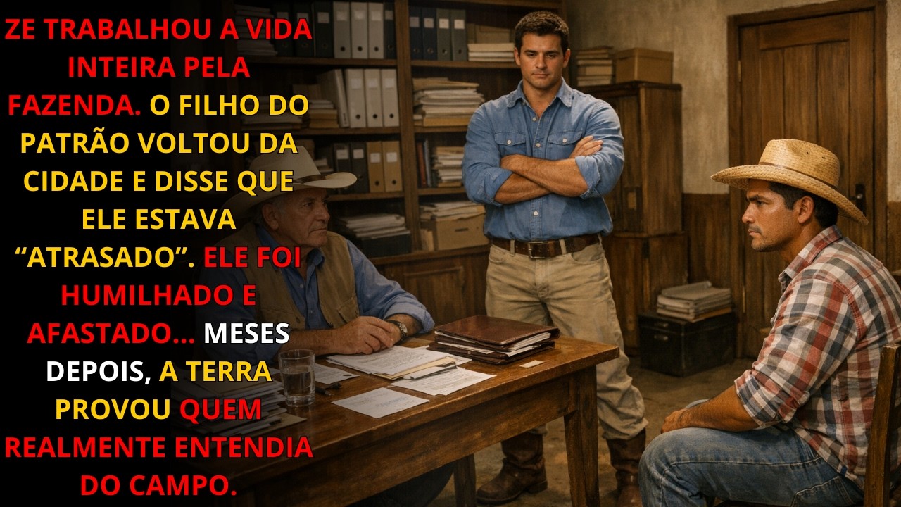 EXPULSO da FAZENDA sem NADA… Ele comprou uma TERRA SECA e CALOU TODO MUNDO