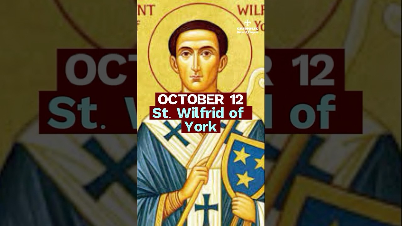 The Bishop Who United England to Rome | St. Wilfrid of York (Oct 12)