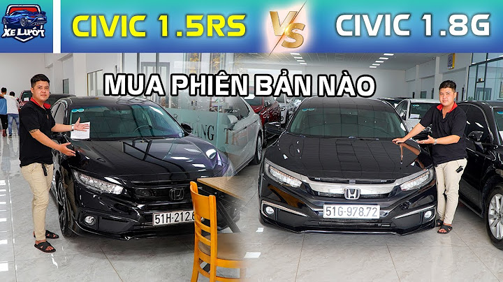 Civic 2023 1.5 turbo so sánh bản g và l