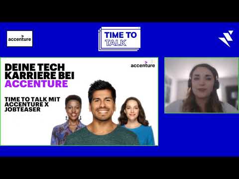 Arbeiten bei Accenture - Deine Tech Karriere mit Accenture | JobTeaser | Time to Talk - EP #2