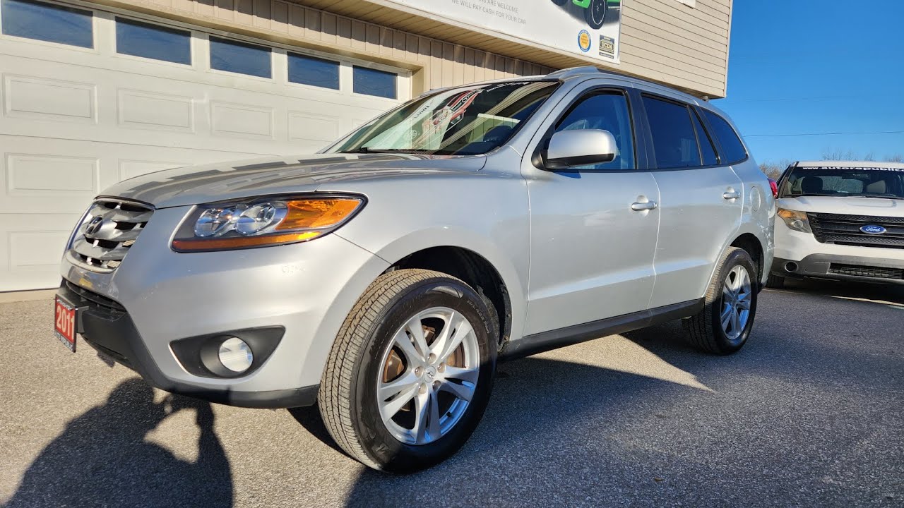2011 Hyundai Santa Fe GLS V6 AWD - YouTube