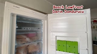 Bosch Low Frost Derin Dondurucu GSV33VW31N 7 Çekmeceli