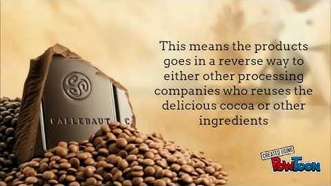 Reverse logistics Callebaut