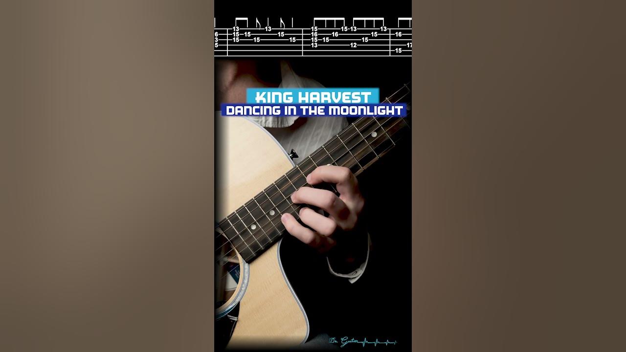 Dancing in the Moonlight - King Harvest | (Intro) TABS Tutorial - Dr. Guitar