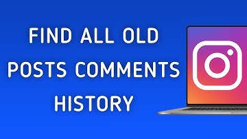 How To Find All Comments History On Old Posts On Instagram App On PC (New Update)