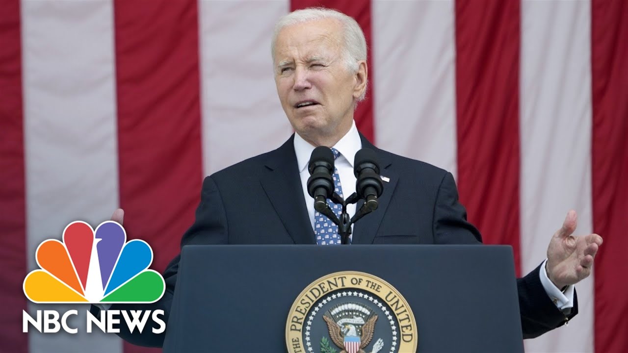 Biden honors ‘fallen heroes’ during Memorial Day address Biden honors ‘fallen heroes’ during Memorial Day address
