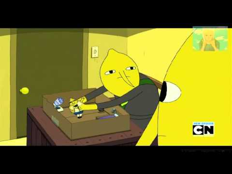 Adventure Time - Вырезка из серии где Лимонохват играет с куклой