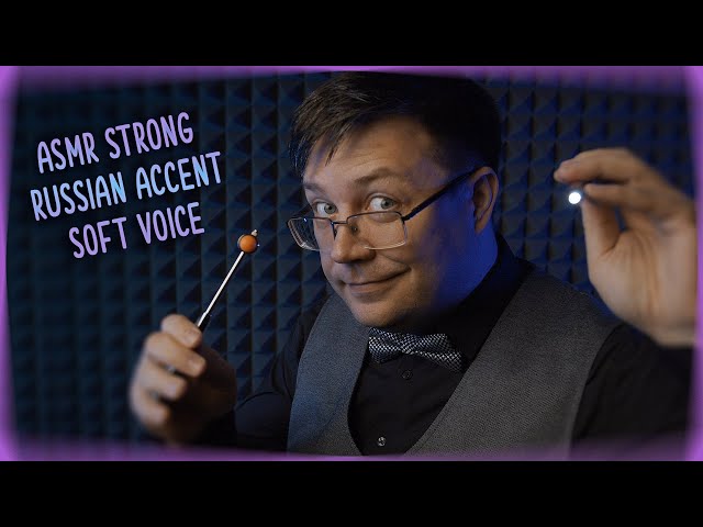 ASMR Medical Doctor with Strong Russian accent! - Soft spoken ASMR ROLEPLAY