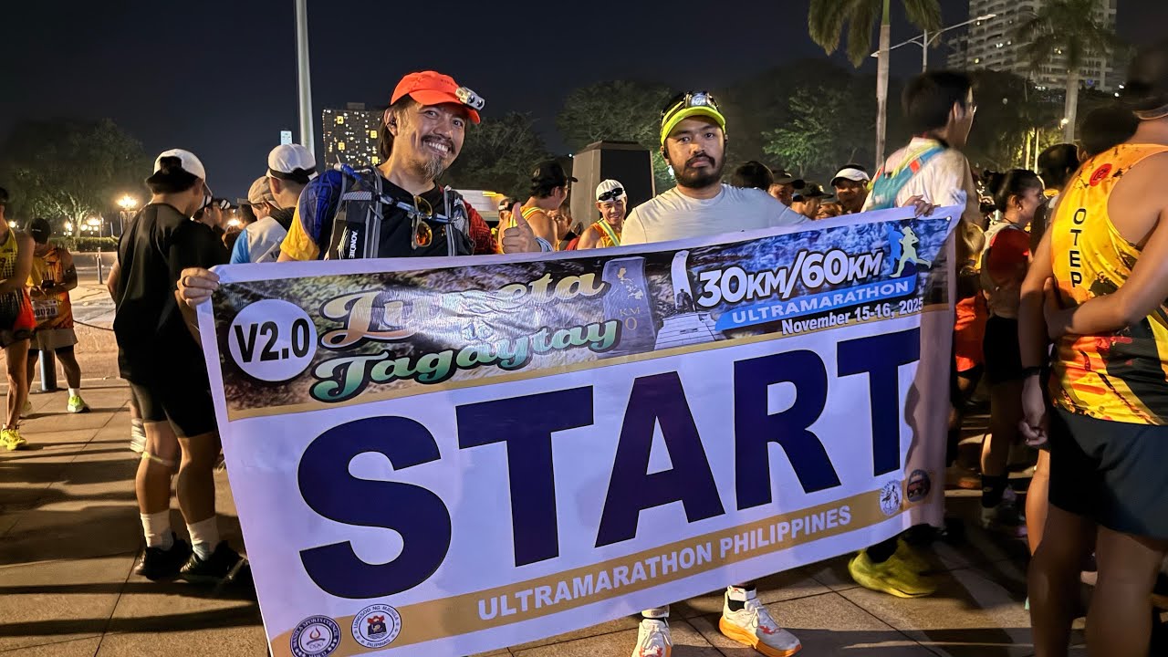60Km Luneta to Tagaytay UltraMarathon November 2025