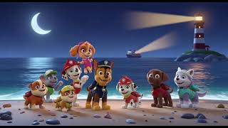 Paw Patrol and the Frozen River Rescue song &amp; Kids Fun Story