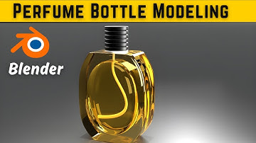 How To Create A Perfume Bottle in Blender | Modeling tutorial | Blender Tutorial | Hindi/Urdu