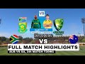 AUSTRALIA vs SOUTH AFRICA - AUS vs SA Champions Trophy 2025 Highlights