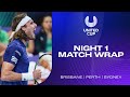 Night 1 Match Wrap | United Cup 2023