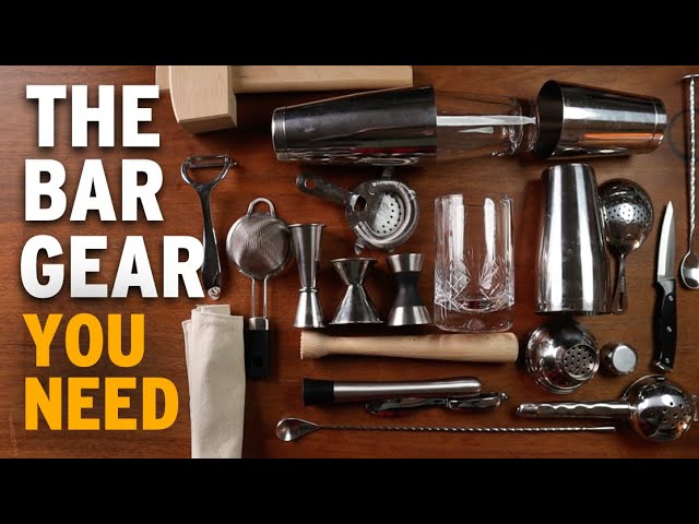 22 Essential Bar Tools and Equipment Every Bar Should Have