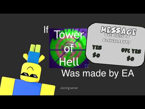 If Tower Of Hell Was Made By Ea Roblox Youtube - poptart tower roblox