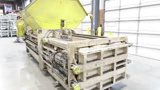 Balemaster 772 Horizontal Cardboard Baler 48x32x72" Bale Manual Tie 25Hp 480V Sku: 306542