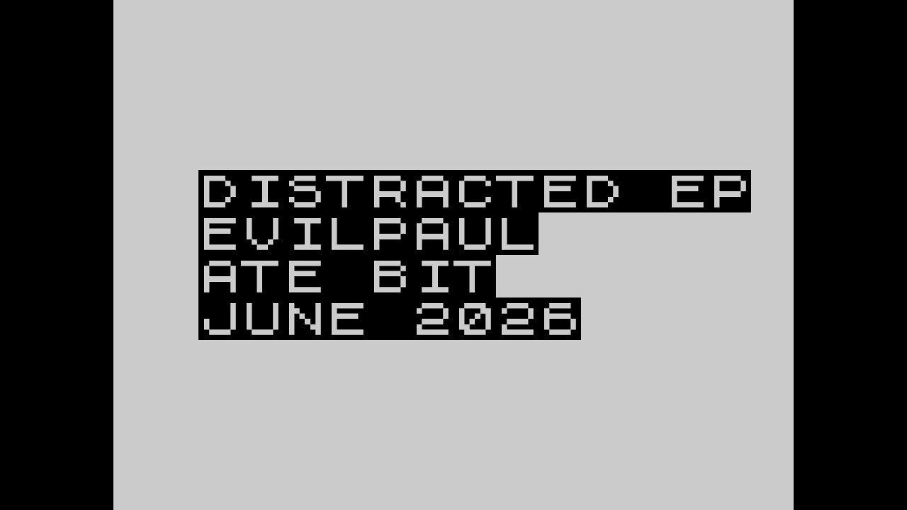 Distracted EP - 256b интро демо для ZX Spectrum 128K от EvilPaul