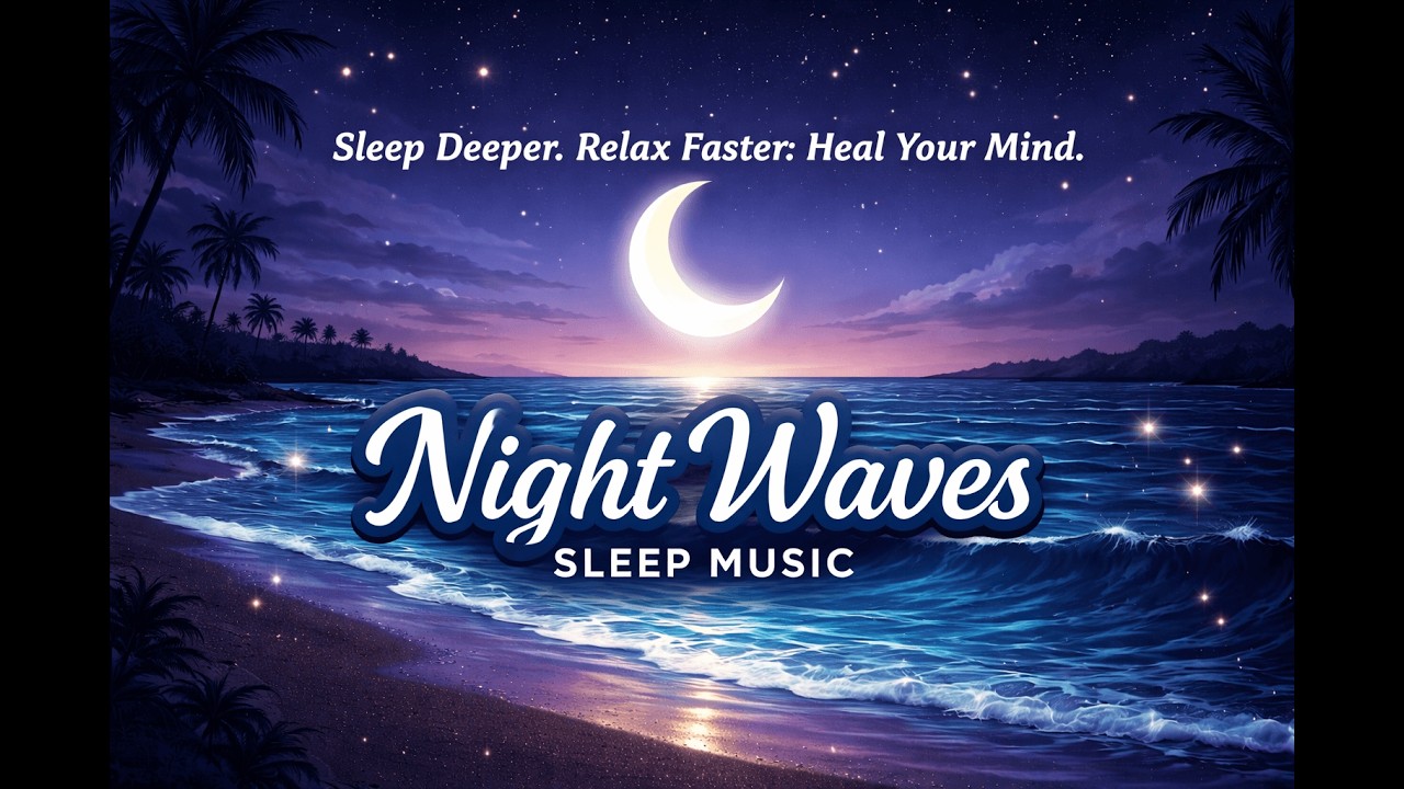 Relaxing Deep Sleep Audio (3 Hours) 🌙 Calm Night Sounds for Rest