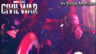 Captain America Vs Iron man Civil war Remake stop motion