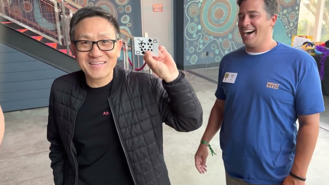 Corporate Comedy Magician Dewayne Hill close up sizzle reel