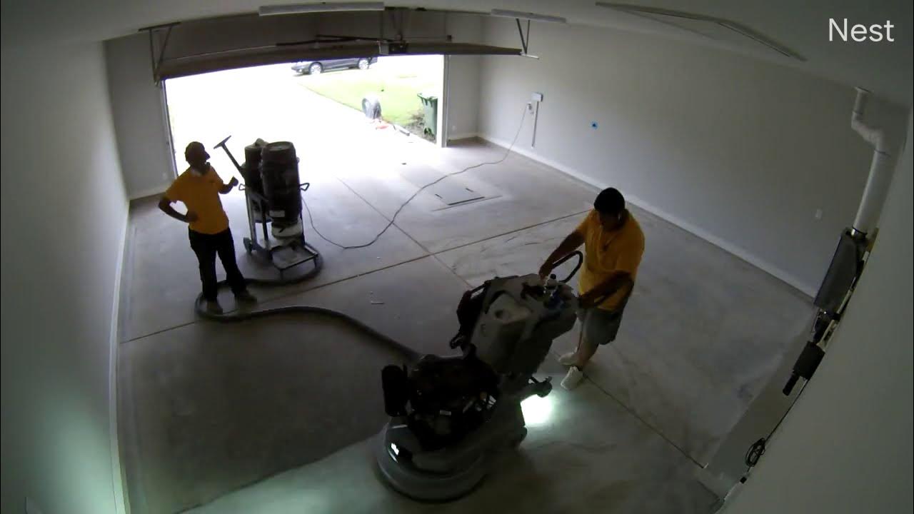 Garage Epoxy Lifetime Epoxy Floors Timelapse YouTube