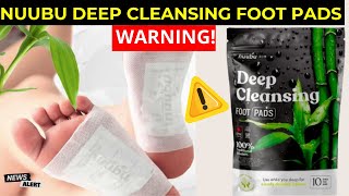 NUUBU DEEP CLEANSING FOOT PADS ((⛔WARNING⛔)) NUUBU DETOX - Nuubu sticker Review