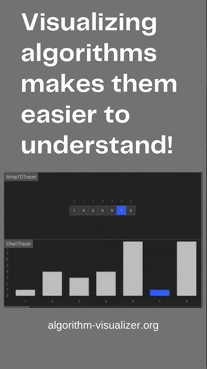 learn algorithms easily by Visualizations - YouTube