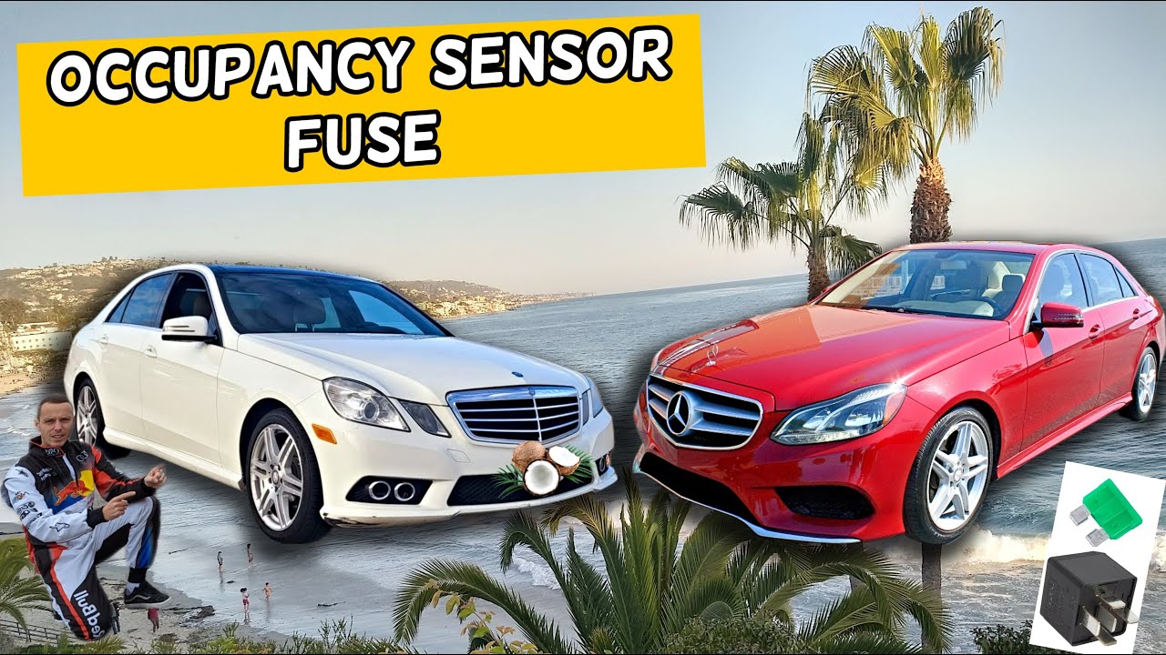 MERCEDES W E CLASS OCCUPANCY SENSOR SEAT MAT FUSE E E E E  E E CDI BLUETEC