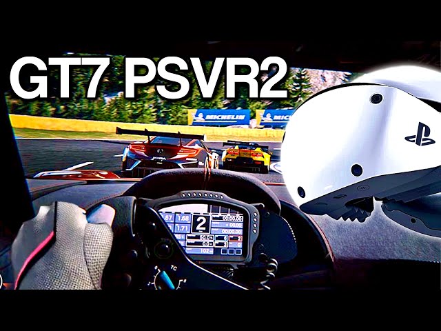 GT7 in PSVR 2 is fantastic, but it could still be better