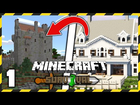 MINECRAFT PRZYGODA - Pierwsza baza ! - #1 - MINECRAFT PRZYGODA - Pierwsza baza ! - #1