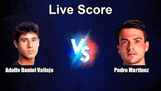 Adolfo Daniel Vallejo vs Pedro Martinez Live Score - ATP Madrid, Spain Men Singles