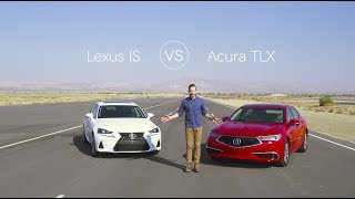 Lexus IS 300 vs Acura TLX – Video Review Comparison