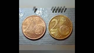 2 cent Münze, 2002 F, Rarität, eror