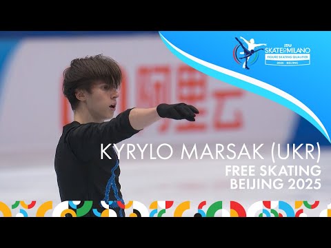 Kyrylo MARSAK UKR Men Free Skating SkateToMilano 2025 Beijing 