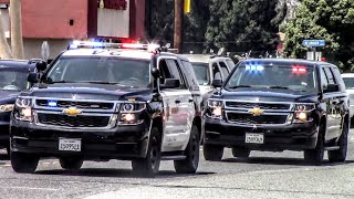 (New Vehicles) LASD SEB Tahoe’s Responding