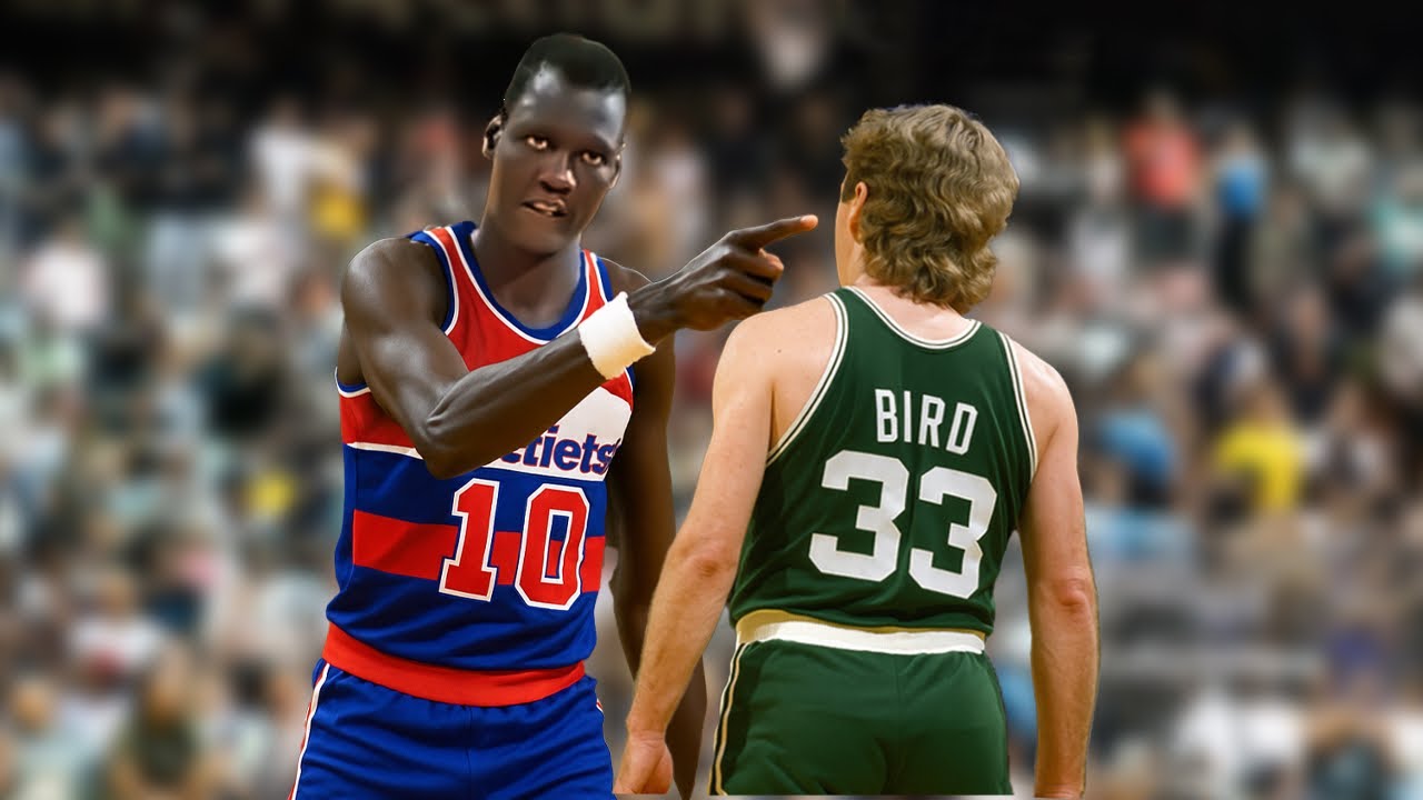 The Day Larry Bird Showed Manute Bol Who Is The Boss