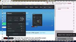 Screencast O matic Installation