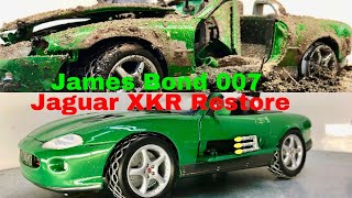 Restoration of James Bond 007 Villain's Jaguar XKR from Die Another Day in 4K