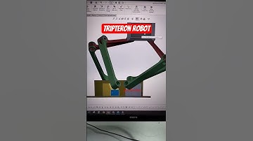 Robot study #robotics #tripteronrobot #solidworks