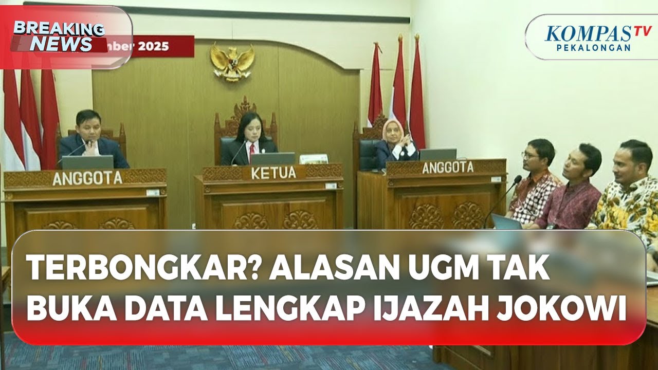 Terbongkar? Alasan UGM Tak Buka Data Lengkap Ijazah Jokowi