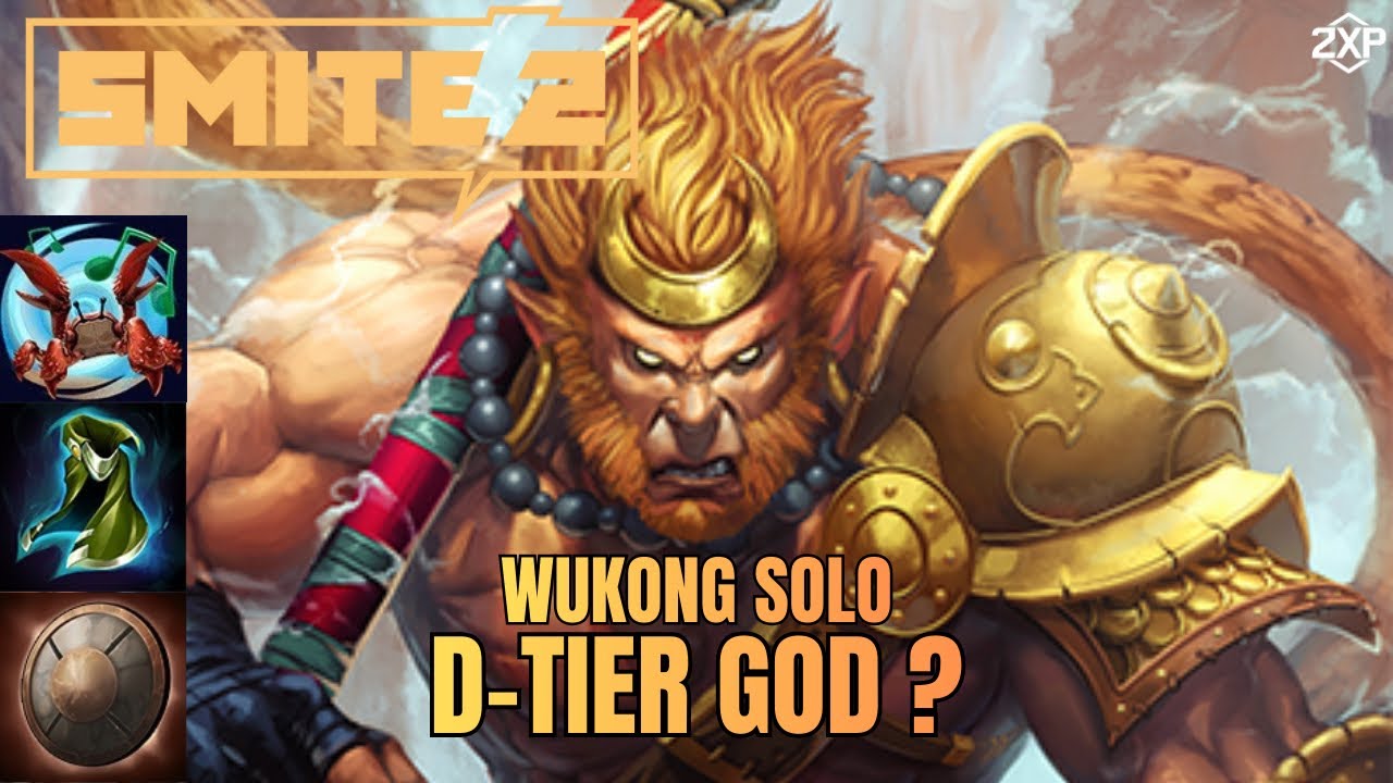 Sun Wukong Solo (Nerfed to the ground?) Smite 2 Conquest Gameplay
