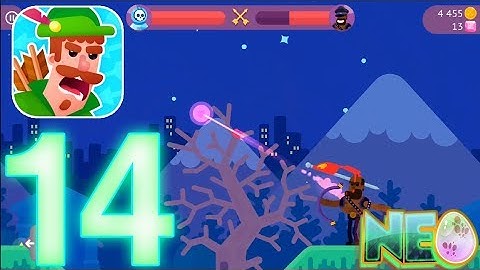 Bowmasters: Gameplay Walkthrough Part 14 - Mr. Overlord Never Misses ! (iOS, Android)