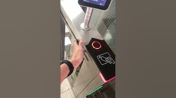 AKT328 Access Control Speed Swing Turnstile with Face Recognition.