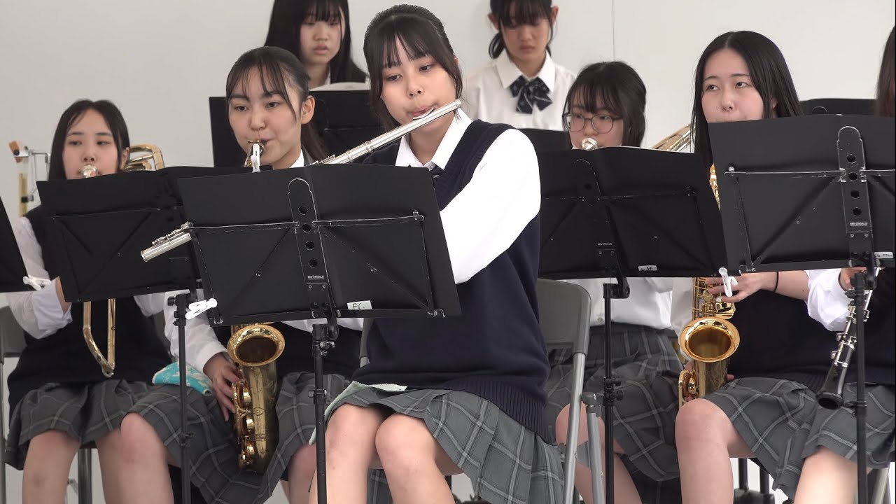 石岡第一高校 吹奏楽部 石岡ふれあい祭り 2025.05.25