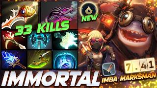 Snapfire 33 Frags IMBA Marksman - Dota 2 Pro Gameplay [Watch & Learn]