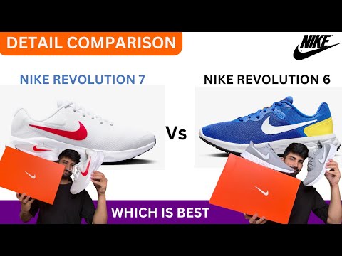 Nike Revolution 6 Vs Nike Revolution 7 Comparison  Nike Revolution 7 VS  Revolution 6 Comparison 